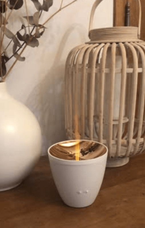 diffuseur d huiles essentielles Zoe blanc
