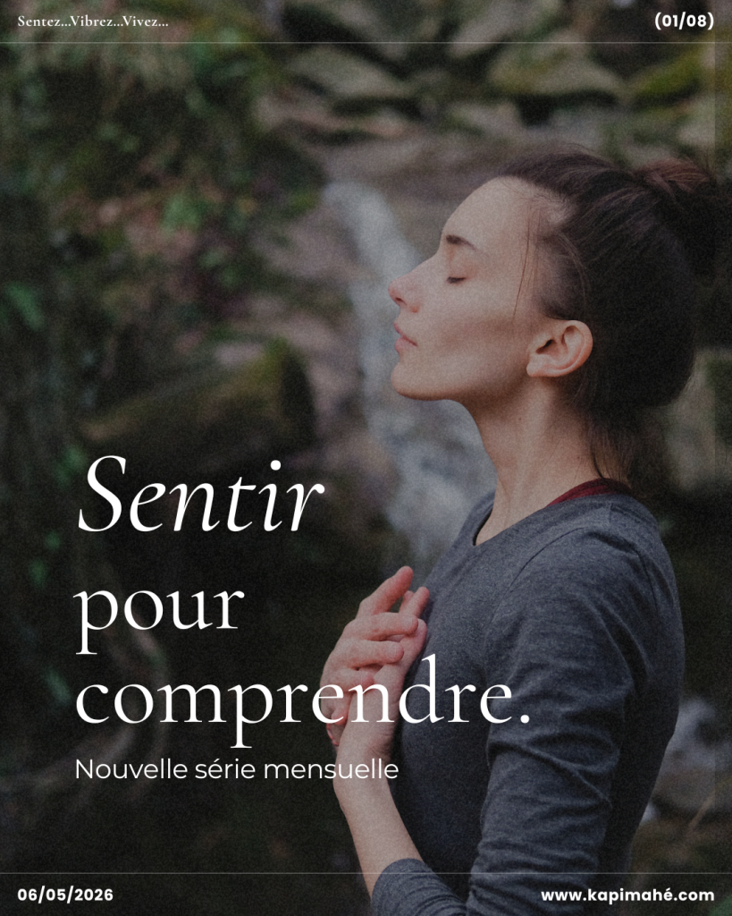 l'anxiété : sentir pour comprendre
